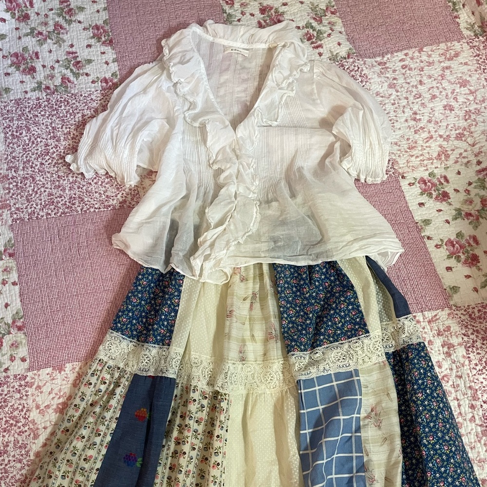 Beautiful white blouse